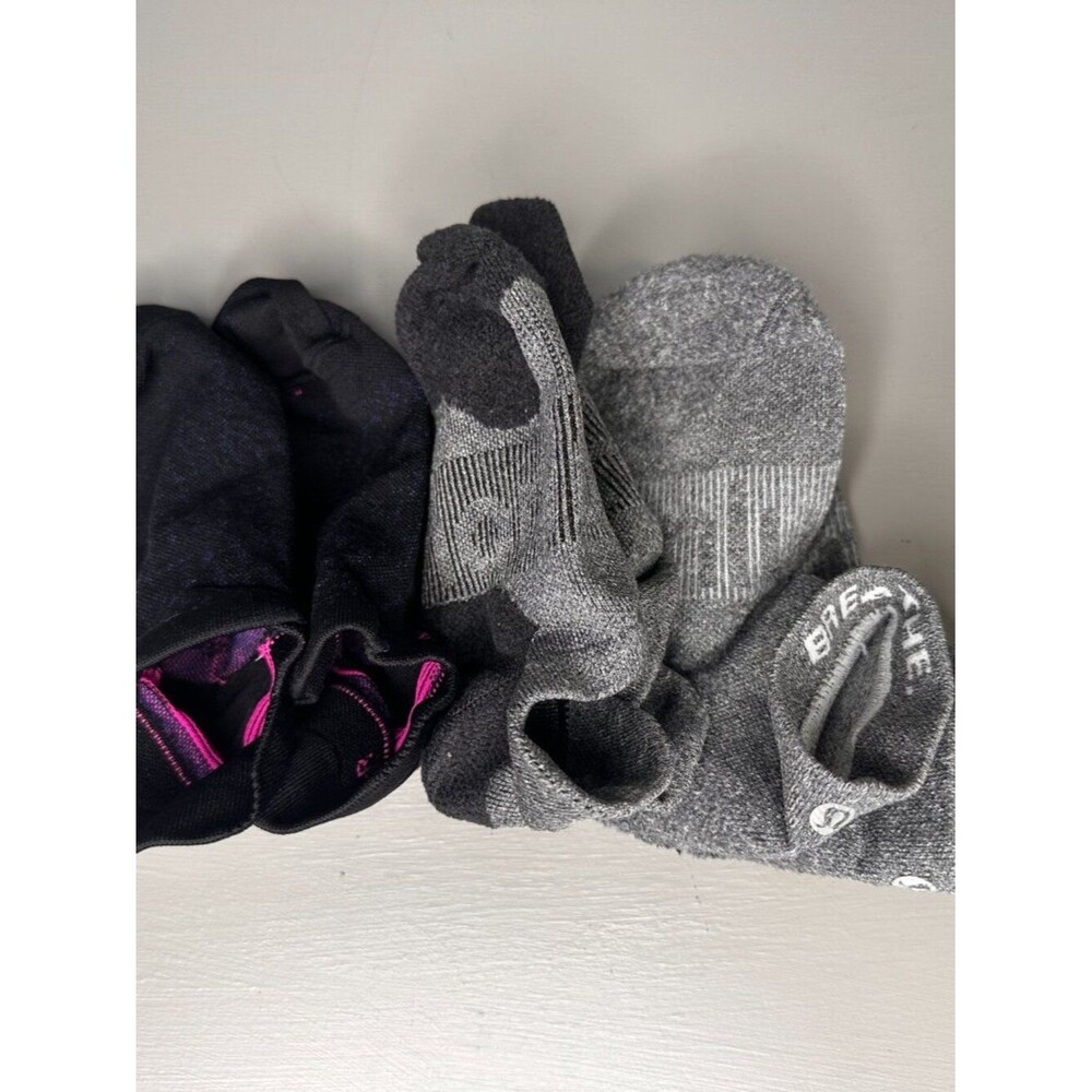 Lululemon Set of 3 Socks Small - Picture 2 of 8